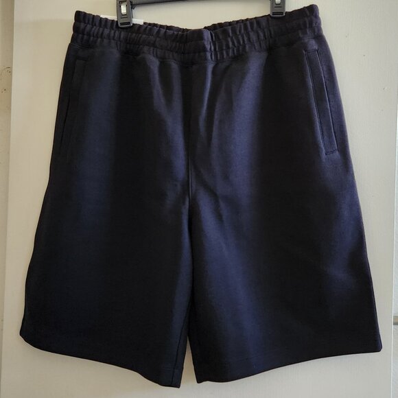 New Uniqlo : C Sweat Wide Shorts 9" Black Men's XL Baggy - Picture 2 of 4